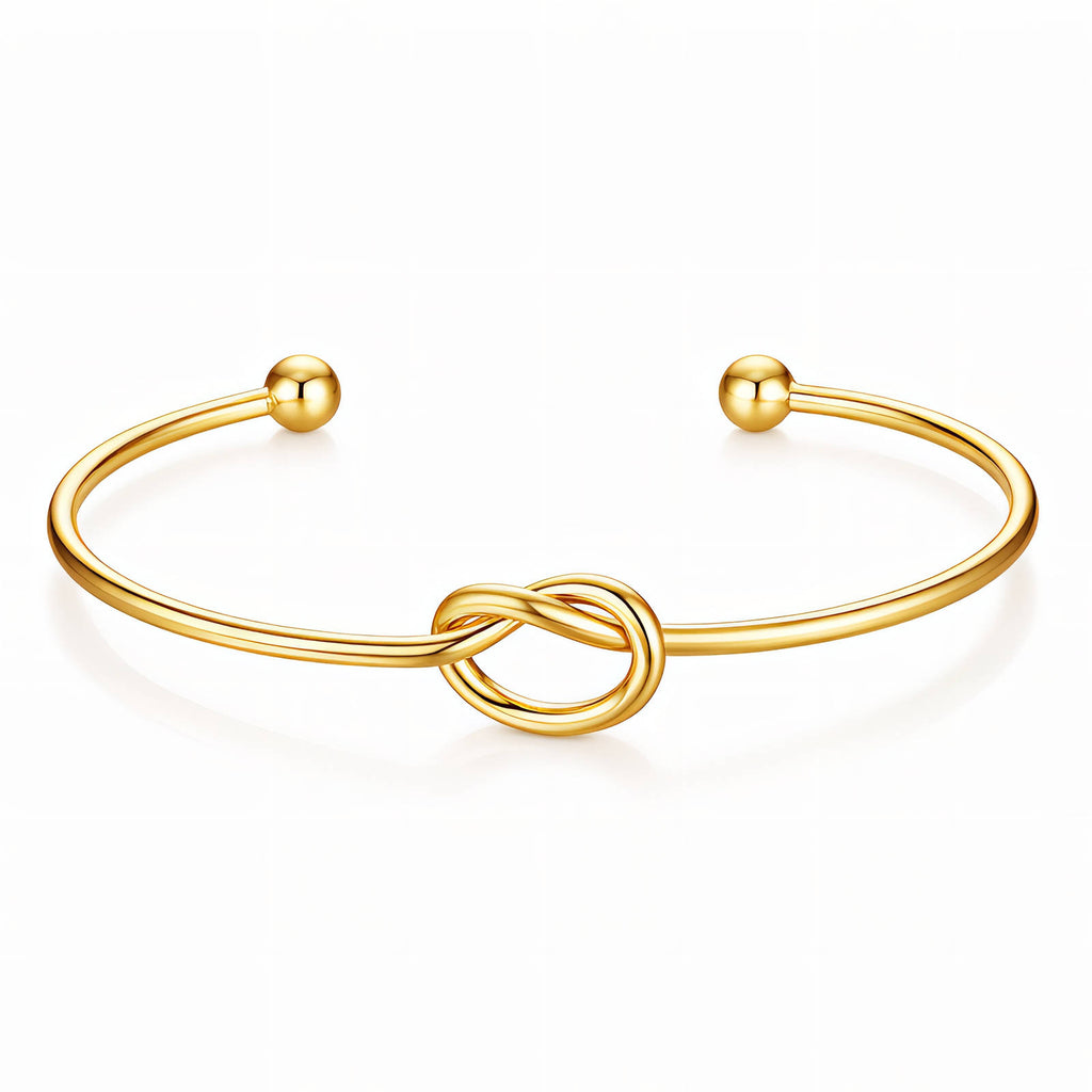 Bracelet, 18K Gold Plated Steel