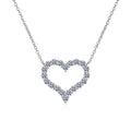Heart Necklace, Stainless Steel