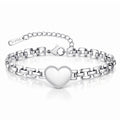 Heart Bracelet, Stainless Steel