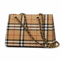 Heritage Check Chain Shoulder Bag